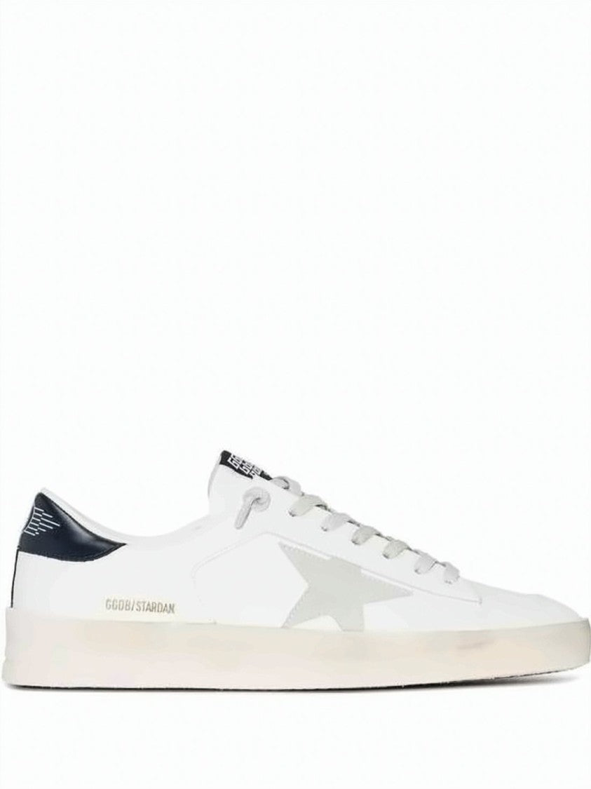 Golden Goose Suede Star Detail Low-Top Sneakers With Rubber Sole