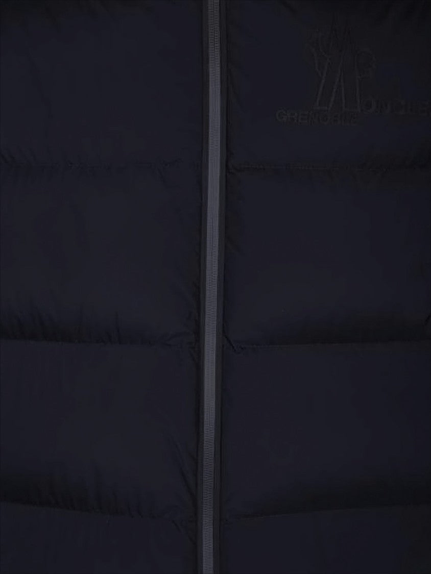 Moncler Quilted Short Padded Jacket With Attached Hood