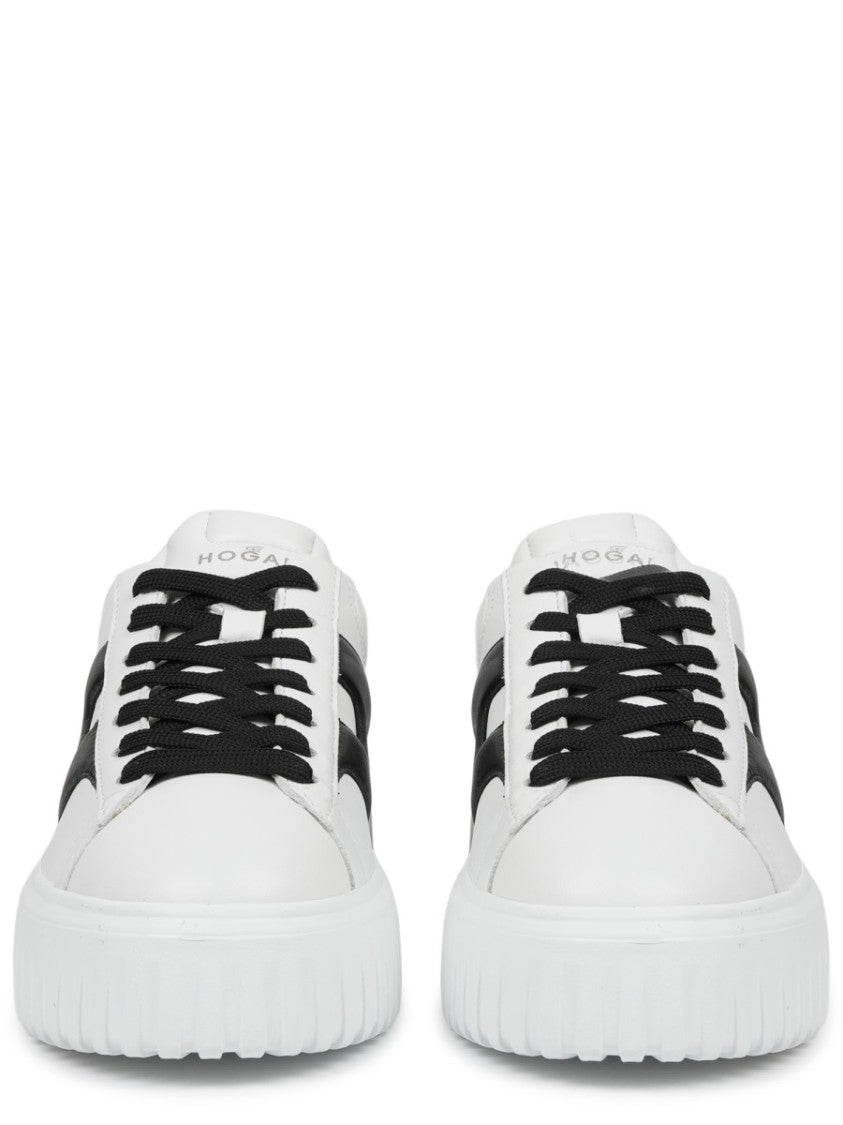 Hogan H-Stripes Bold Mutton Leather Sneakers