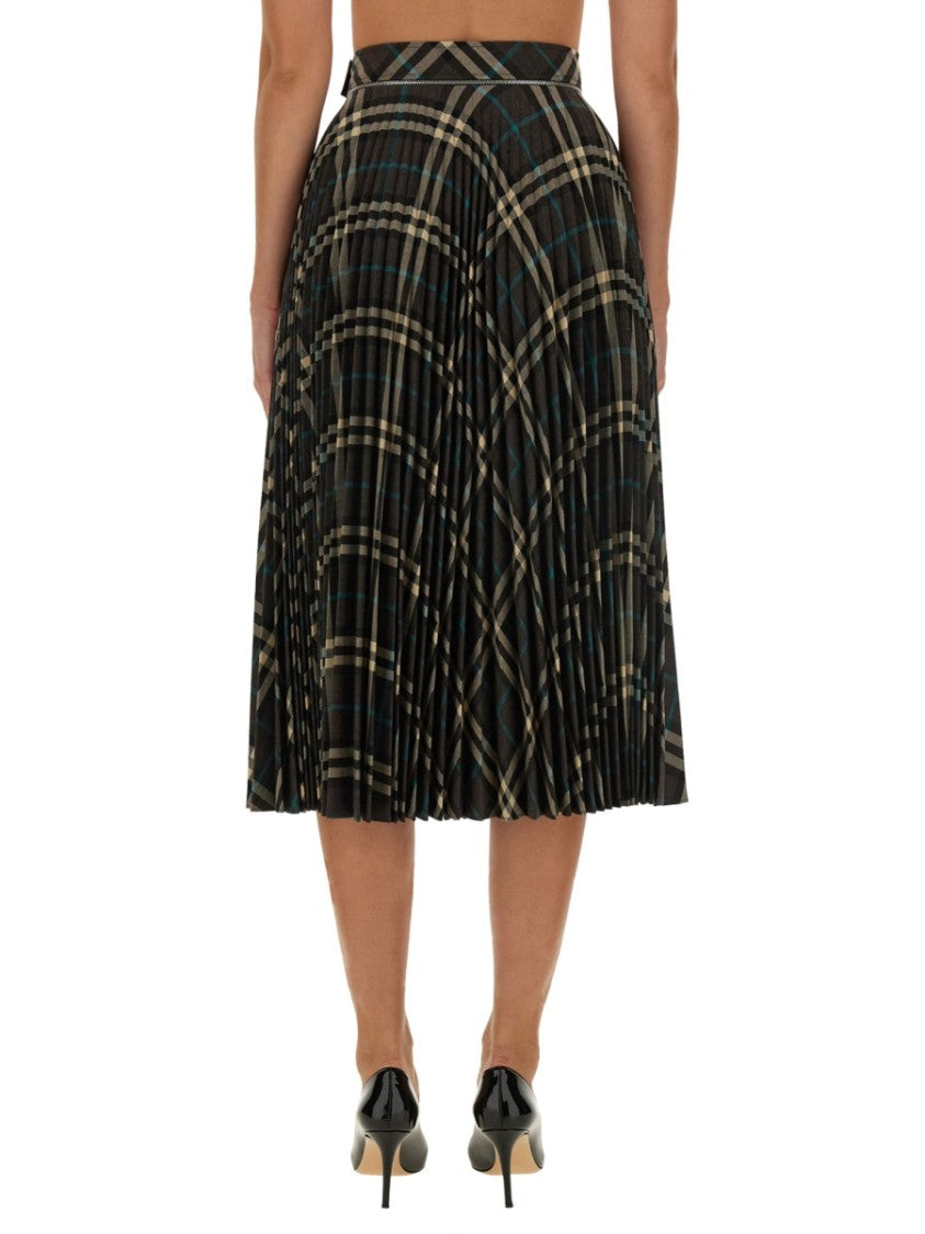 Burberry Squared Skirt
