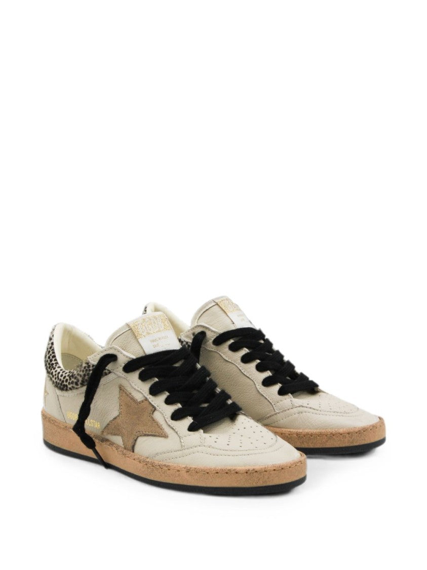 Golden Goose Vintage-Inspired Low-Top Sneakers With Star Detail