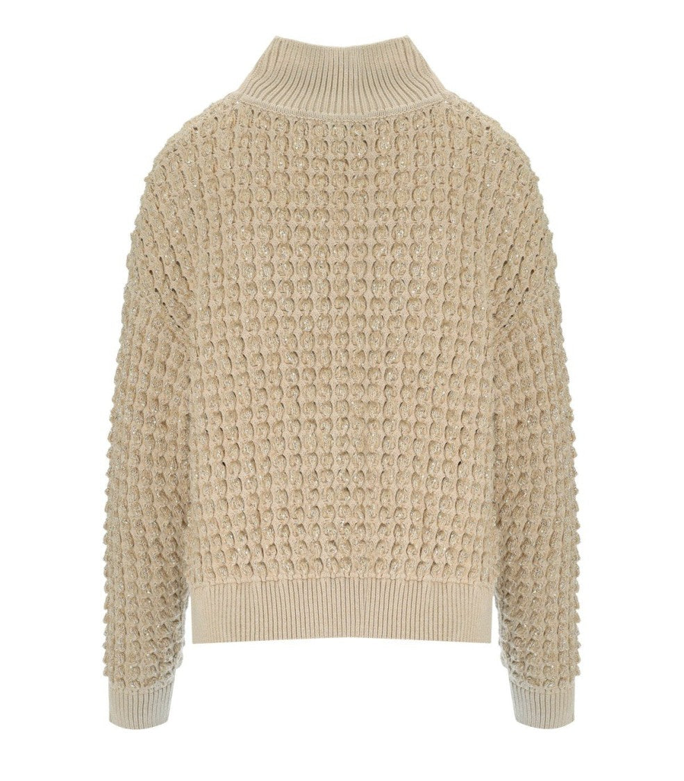 Elisabetta Franchi Honey Turtleneck Sweater