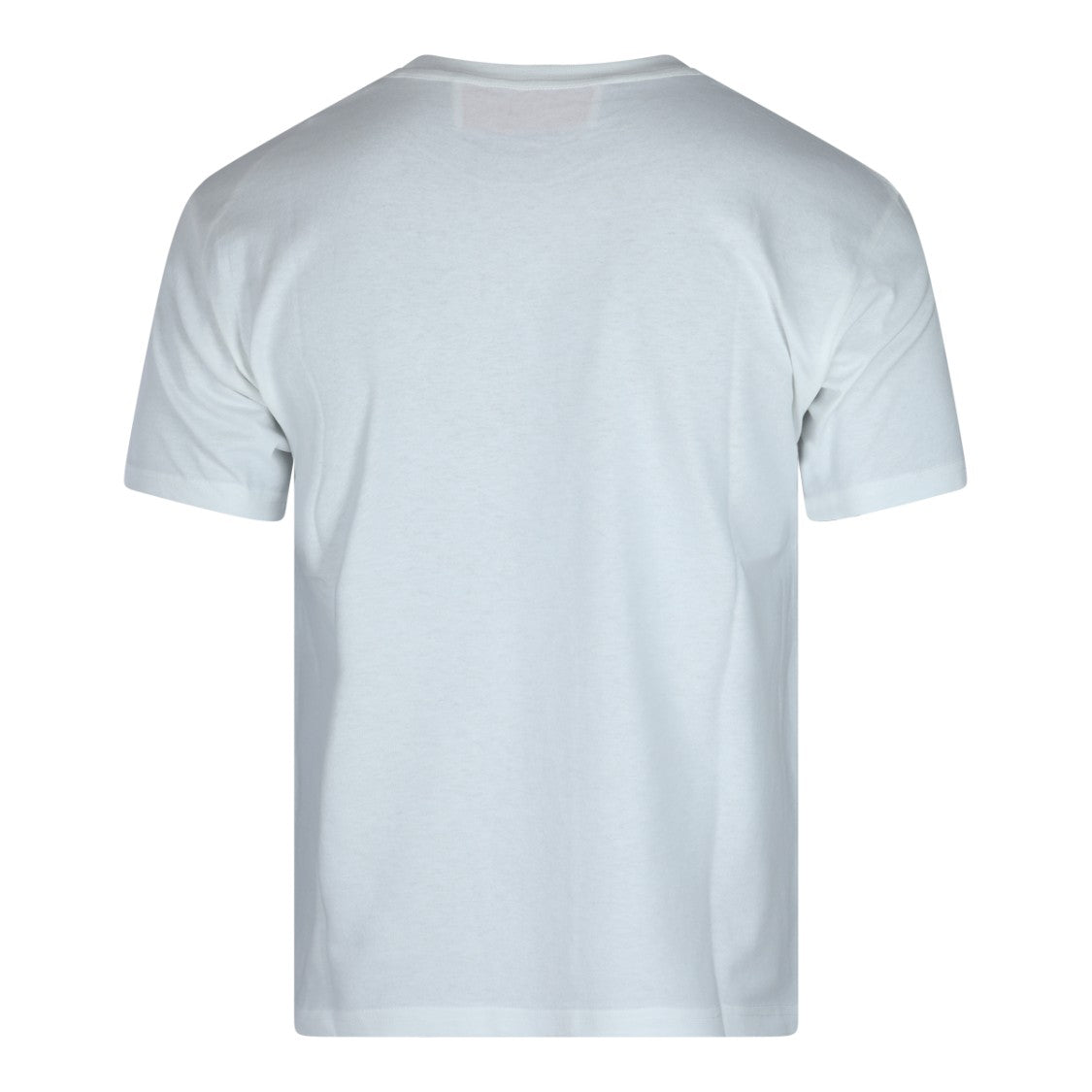 Valentino White Cotton Frontal Print T-Shirt