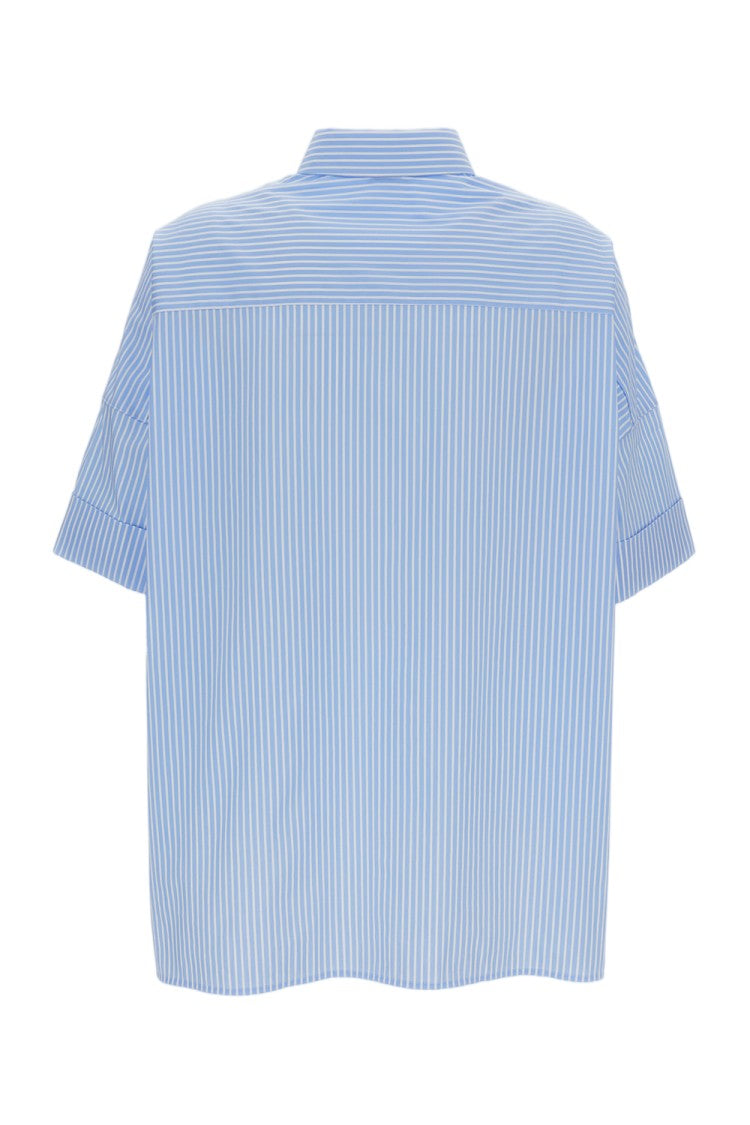 Fay Vertical Striped Button-Up Shirt