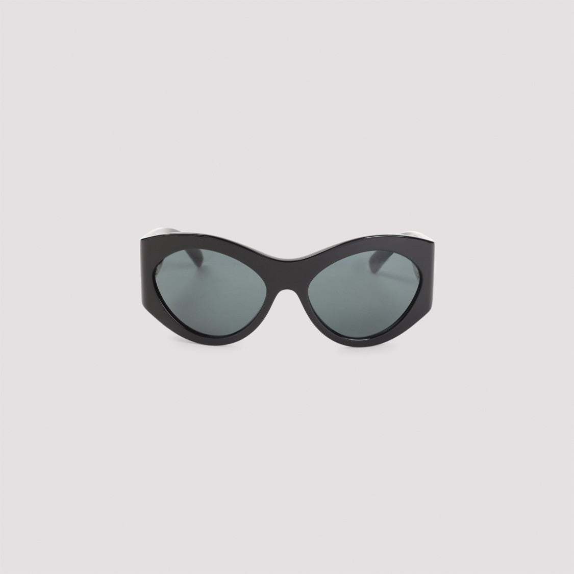 Saint Laurent Cat-Eye Black Acetate Sunglasses With Metallic Accents