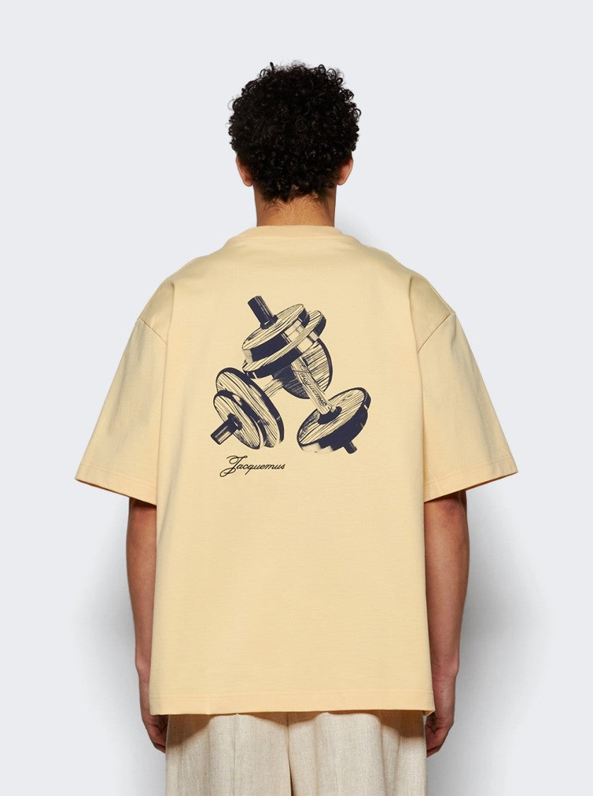 Jacquemus Typo Tee Multi-Brown