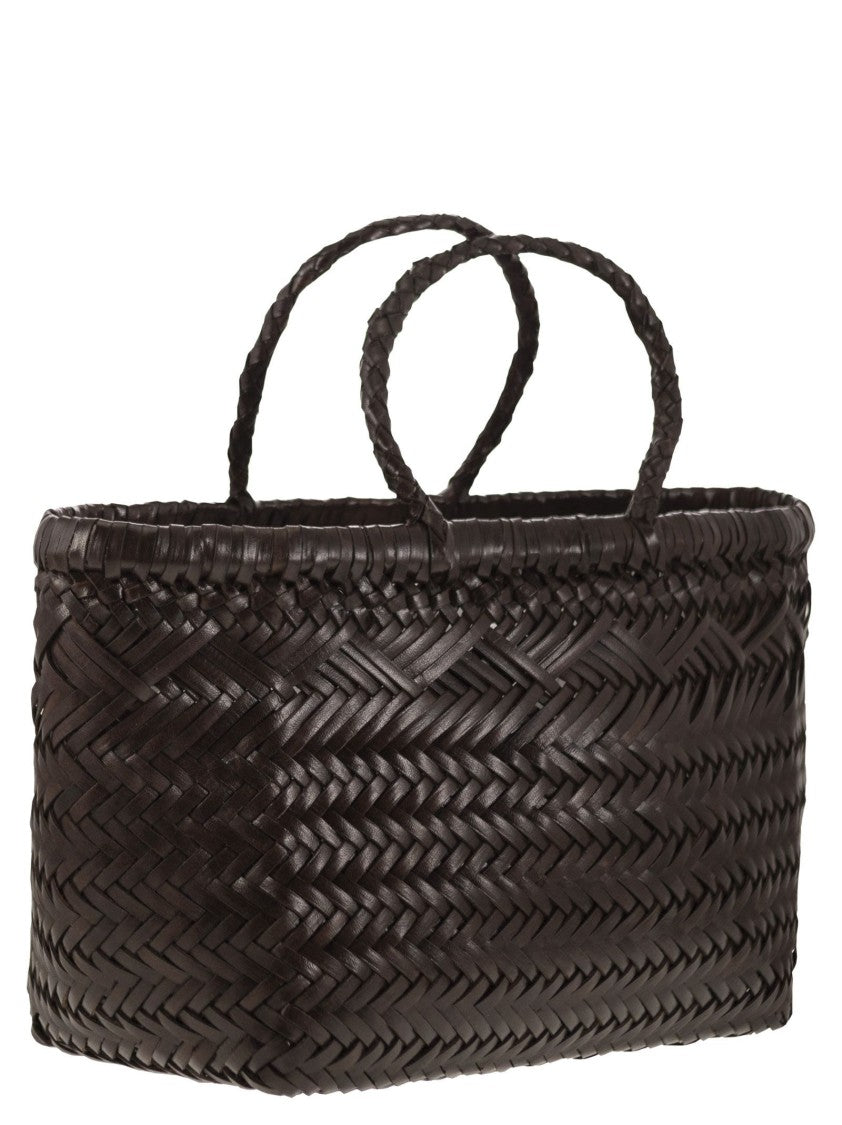 Dragon Triple Jump Small - Woven Leather Bag