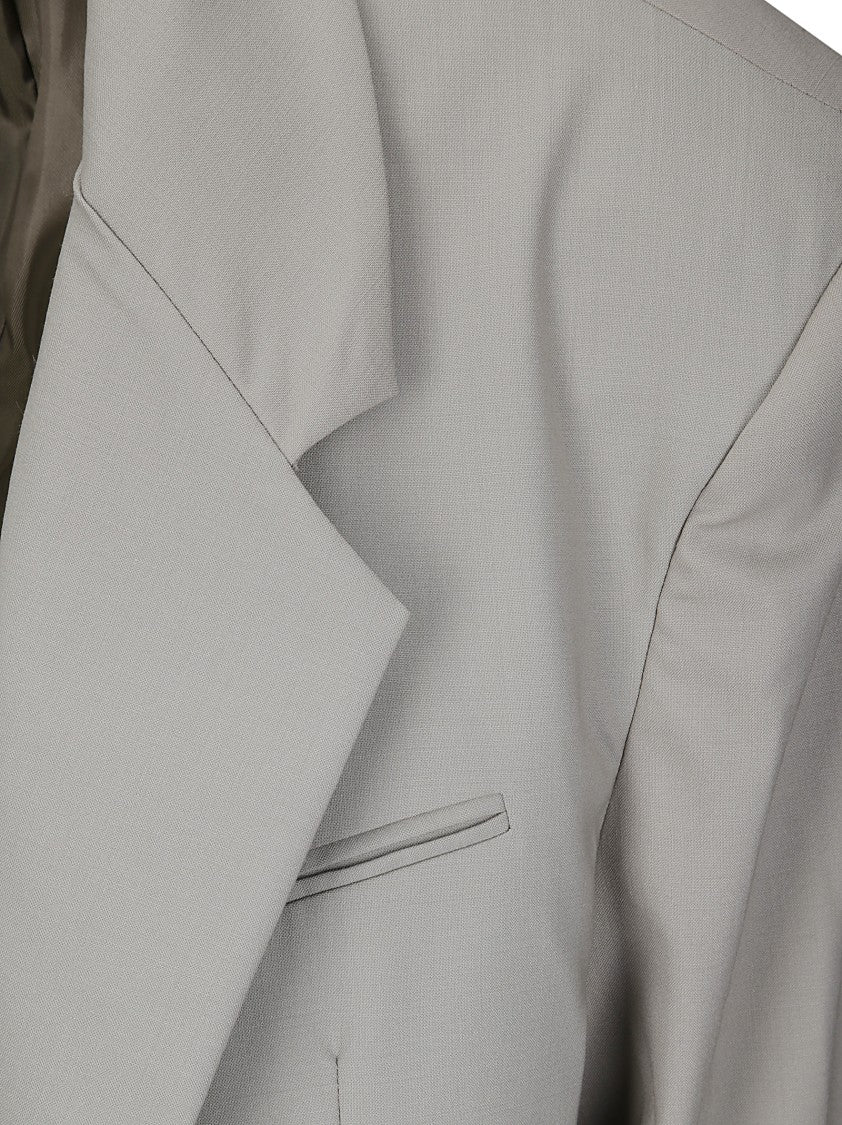 Act N.1 Deconstructed Corset Wool Blazer With Tailored Fit And Unique Detailing