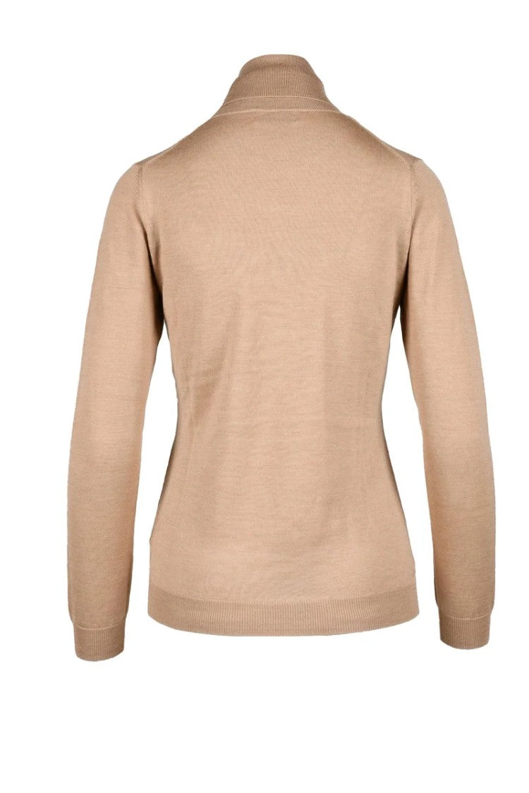 Ballantyne Turtleneck Pullover - Beige