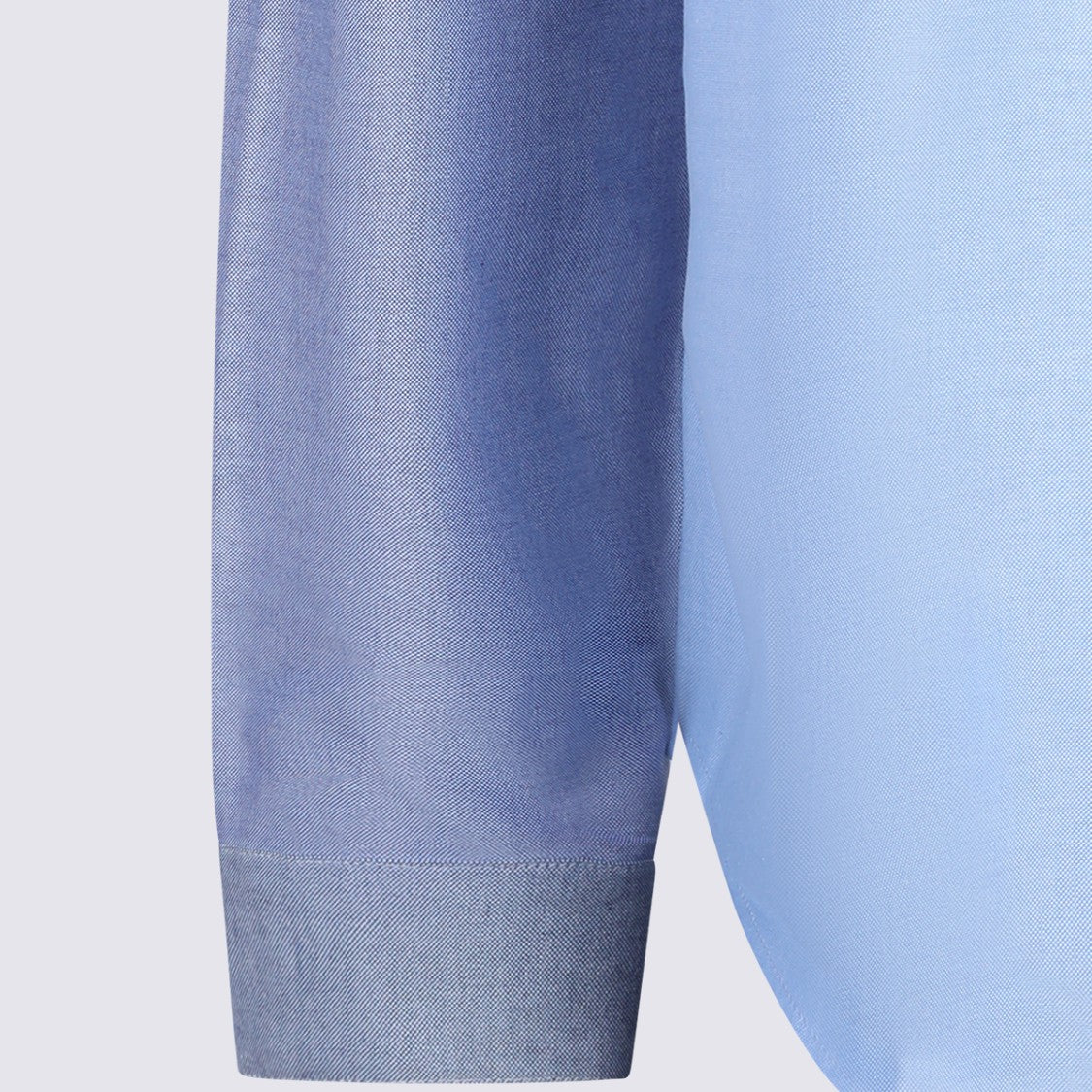 Marni Light Blue Shirt With Contrasting Sleeves