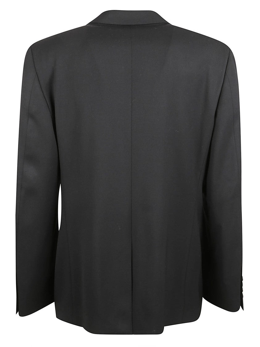 Balenciaga Tailored Wool Jacket With Classic Lapels