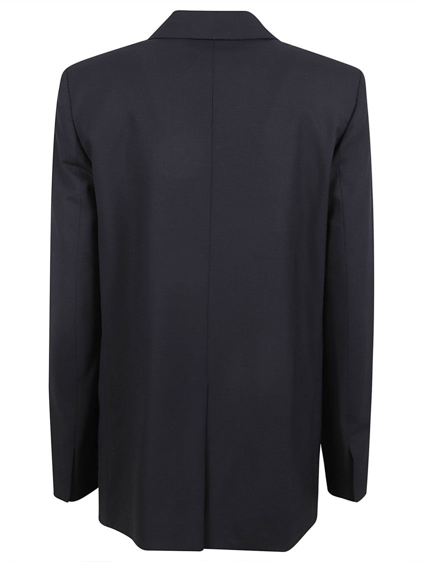 Fabiana Filippi Double-Breasted Tailored Jacket With Notched Lapel