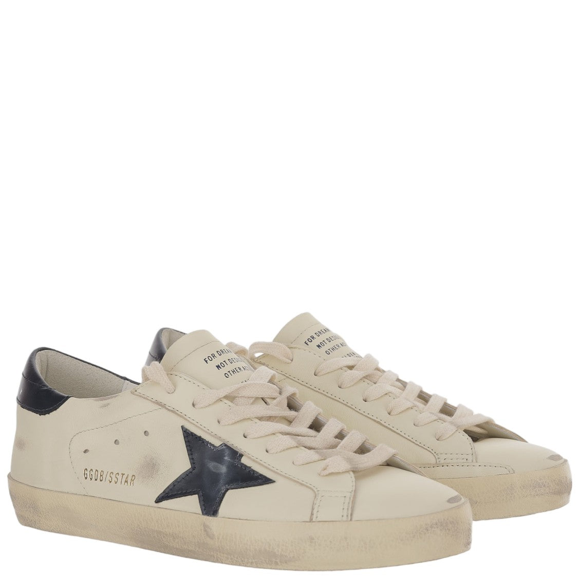 Golden Goose Leather Star Patch Low-Top Sneakers