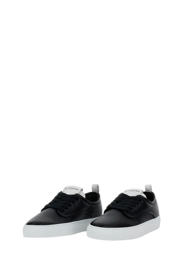 Givenchy Low-Top Slip-On Sneakers In Smooth Black Suede