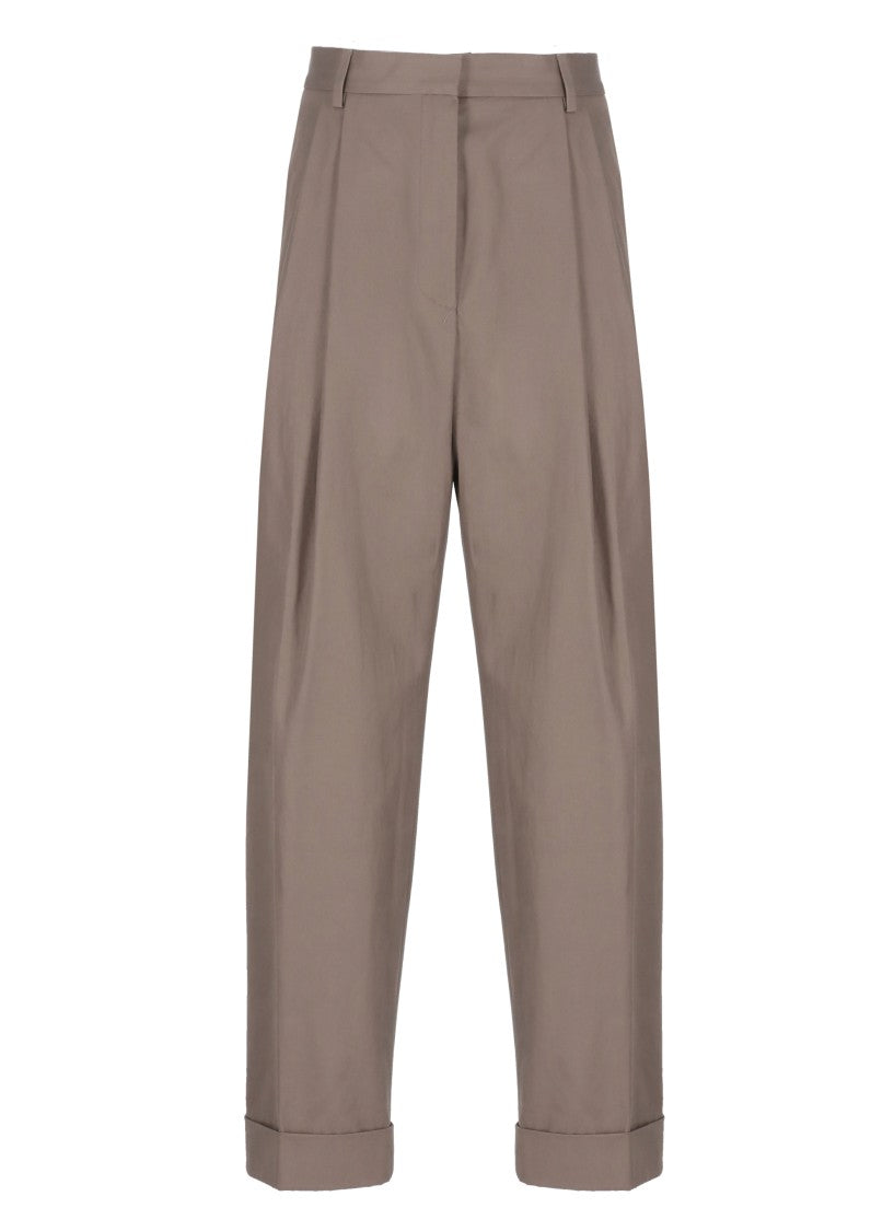 Dries Van Noten Relaxed Fit Cotton Pants