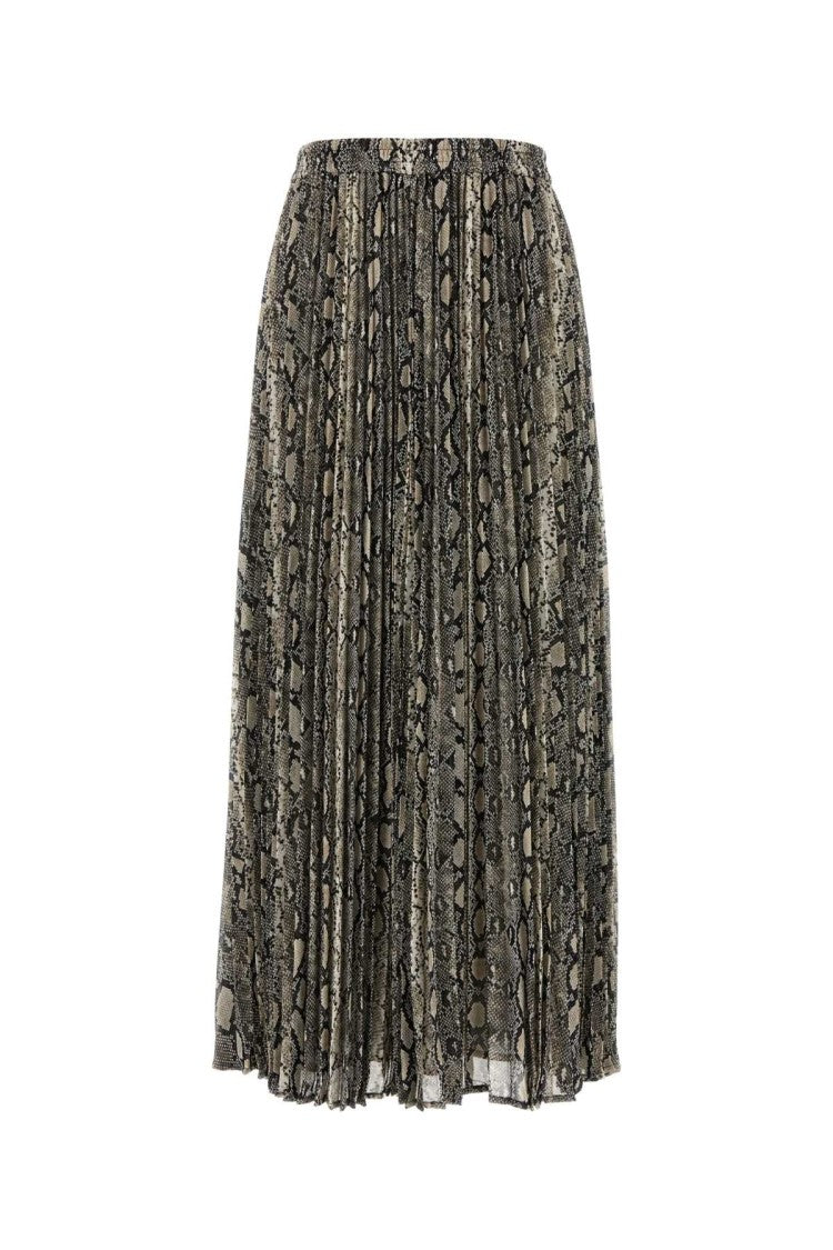 Michael Michael Kors Printed Crepe Skirt