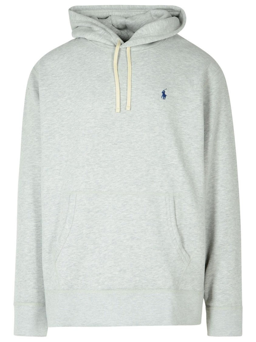 Polo Ralph Lauren Grey Cotton Blend Sweatshirt