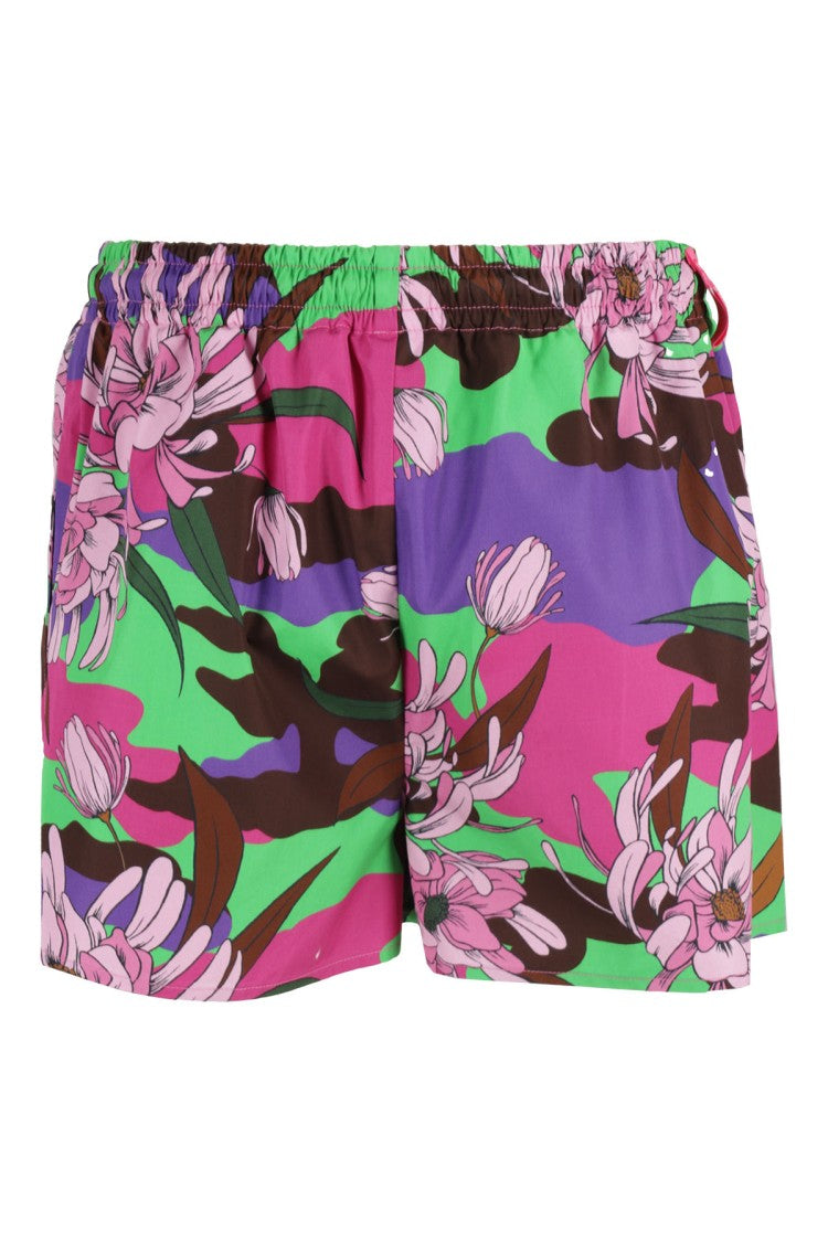 Moncler Floral Print Shorts