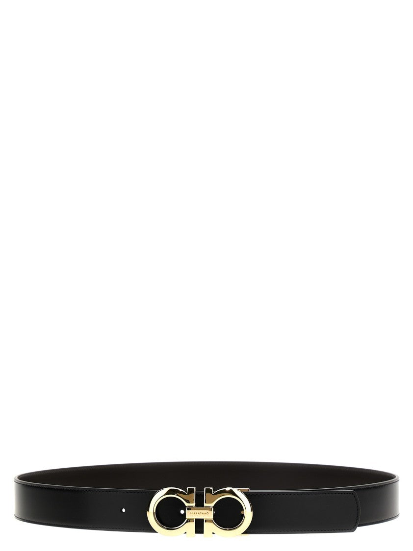 Ferragamo Gancini' Reversible Belt