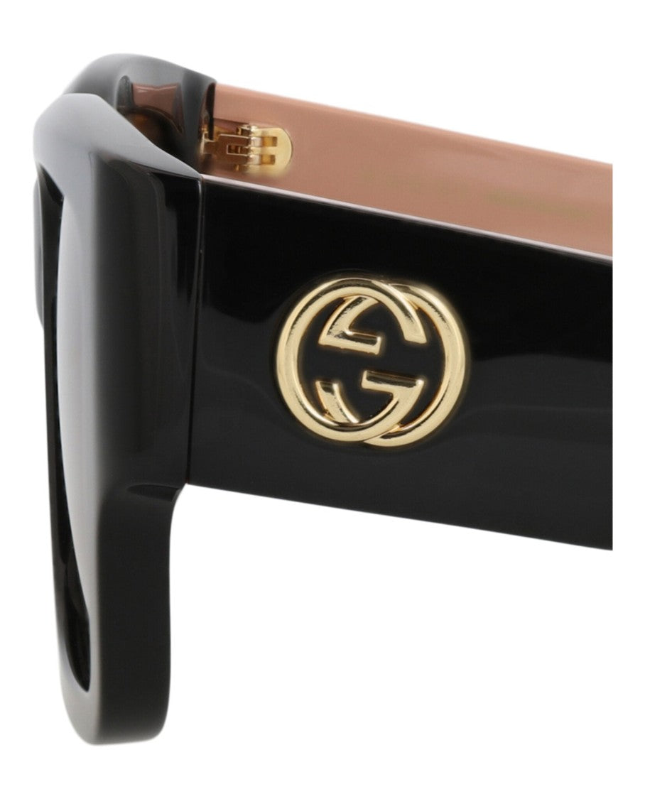 Gucci Square-Frame Recycled Acetate Sunglasses
