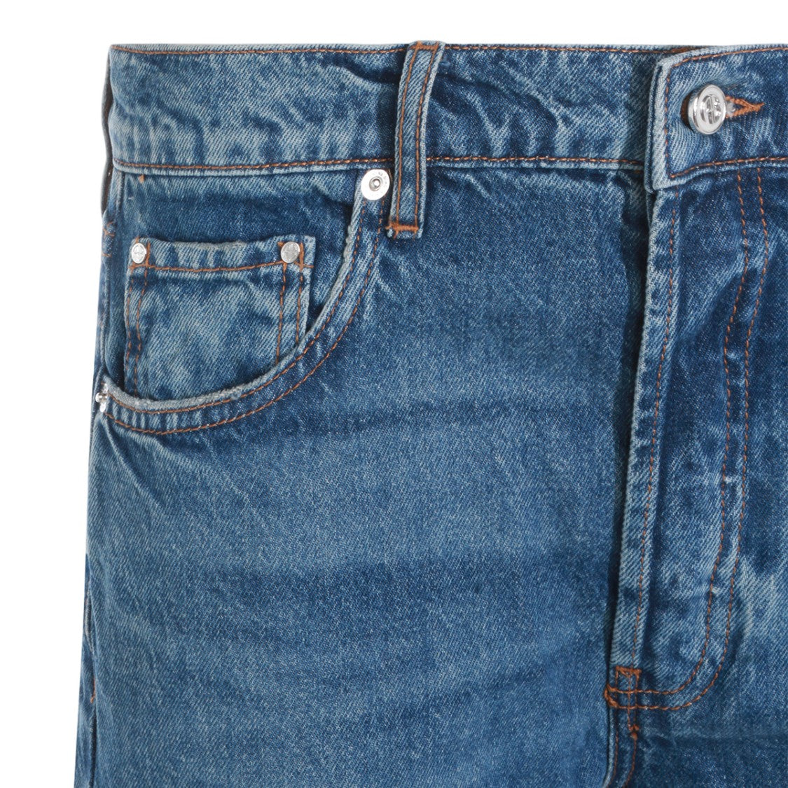 Anine Bing Straight-Leg Jeans With Traditional Five-Pocket Design