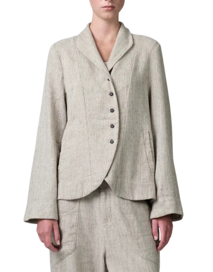 Transit Herringbone Stretch Wool Jacket