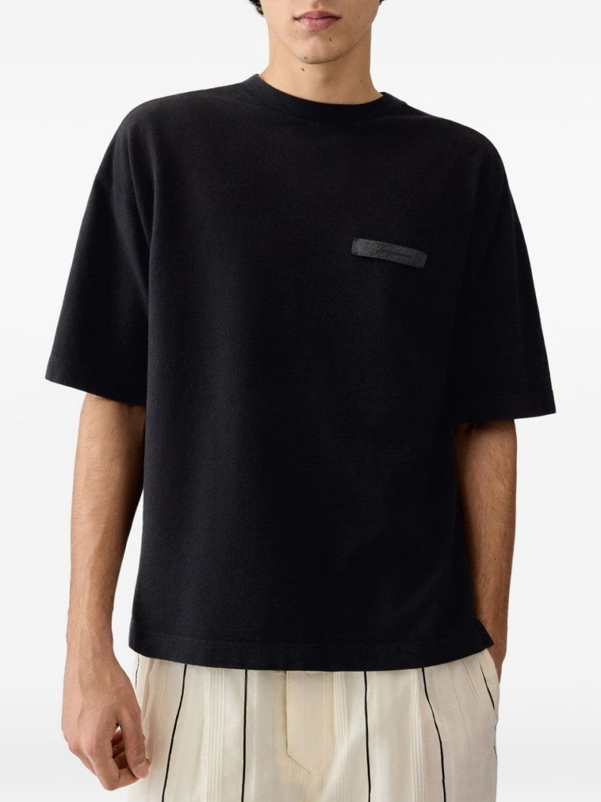 Jacquemus Boxy Short-Sleeve T-Shirt - Black