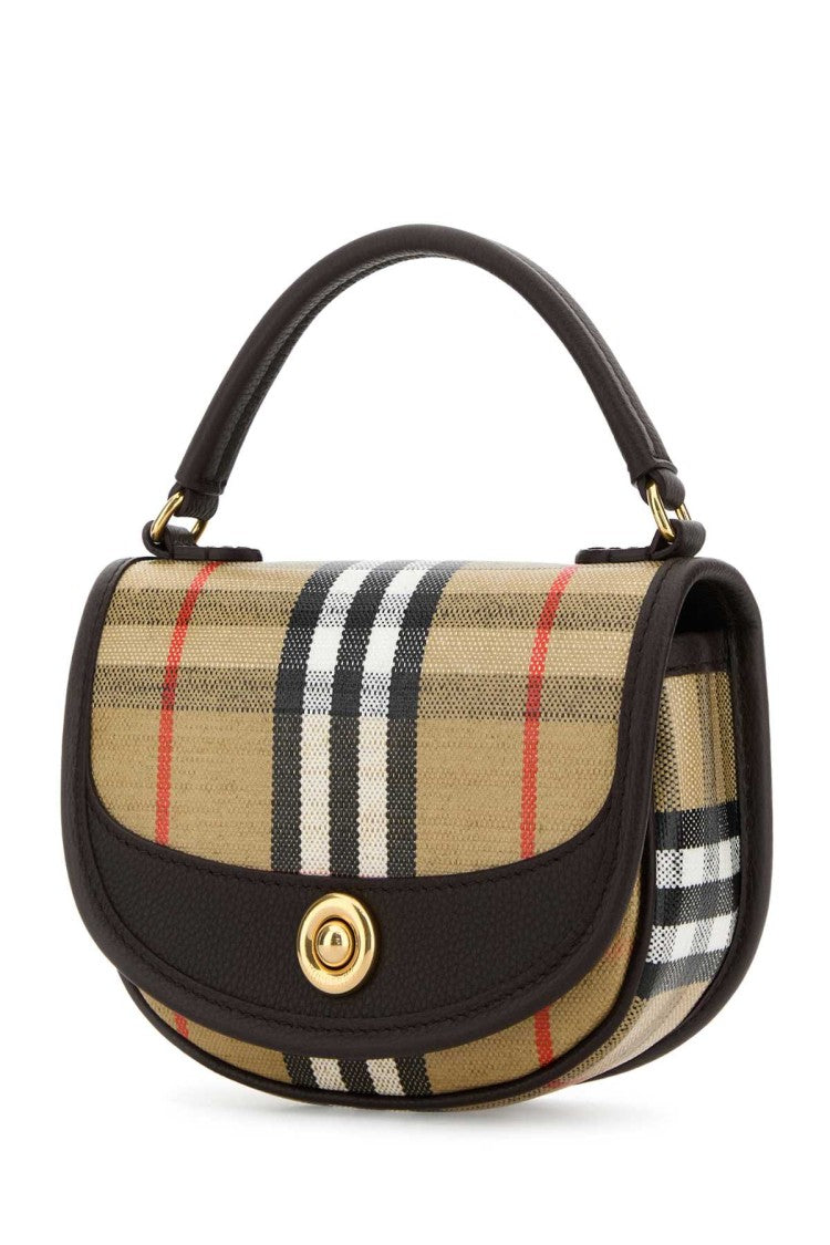 Burberry Printed Canvas Handbag