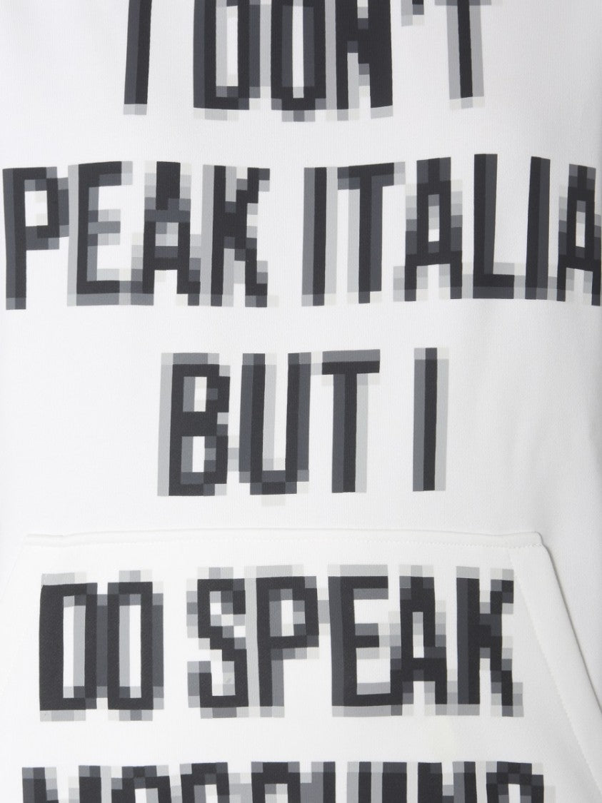 Moschino Relaxed Fit Hooded Sweatshirt