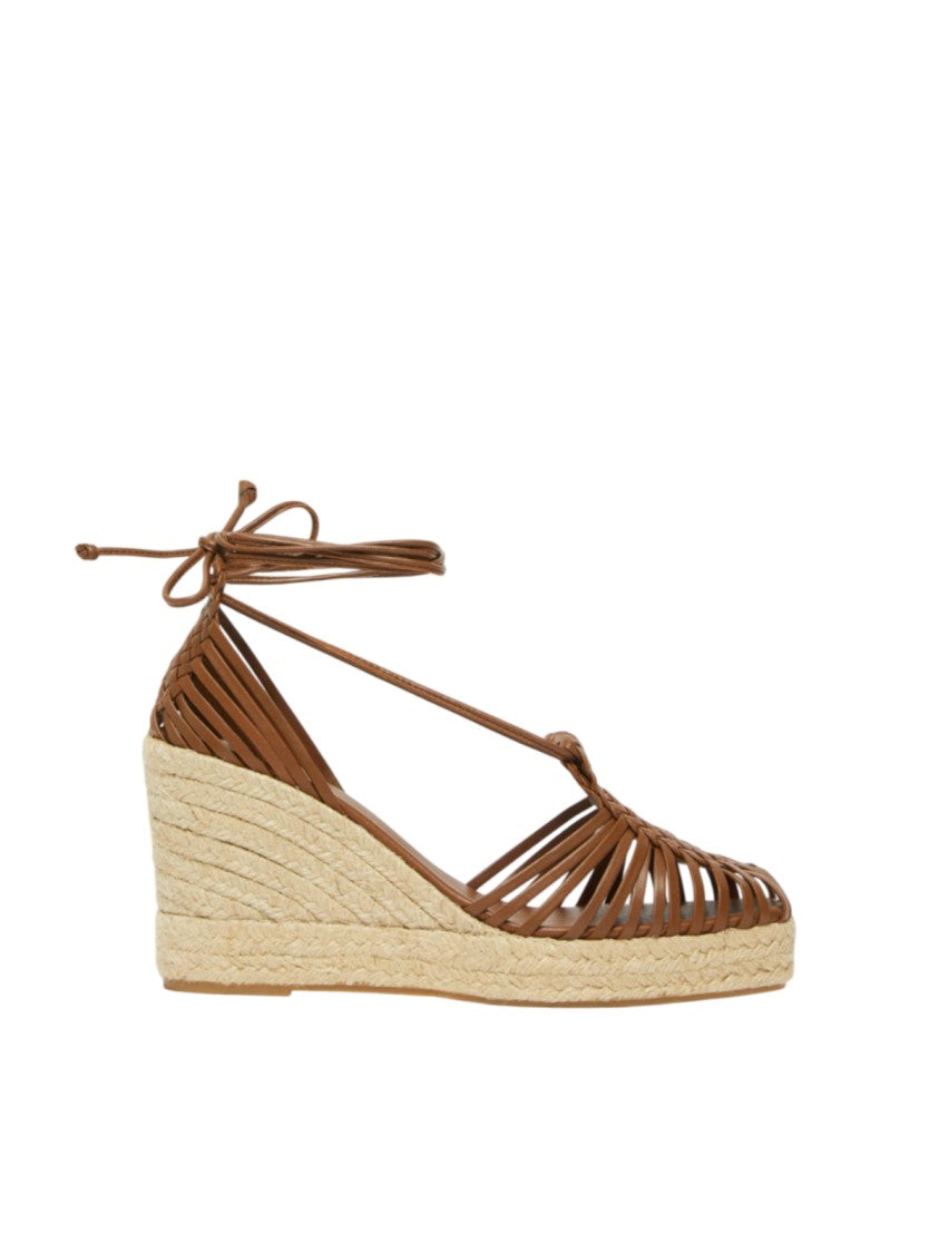 Max Mara Cage Design Wedge Sandals