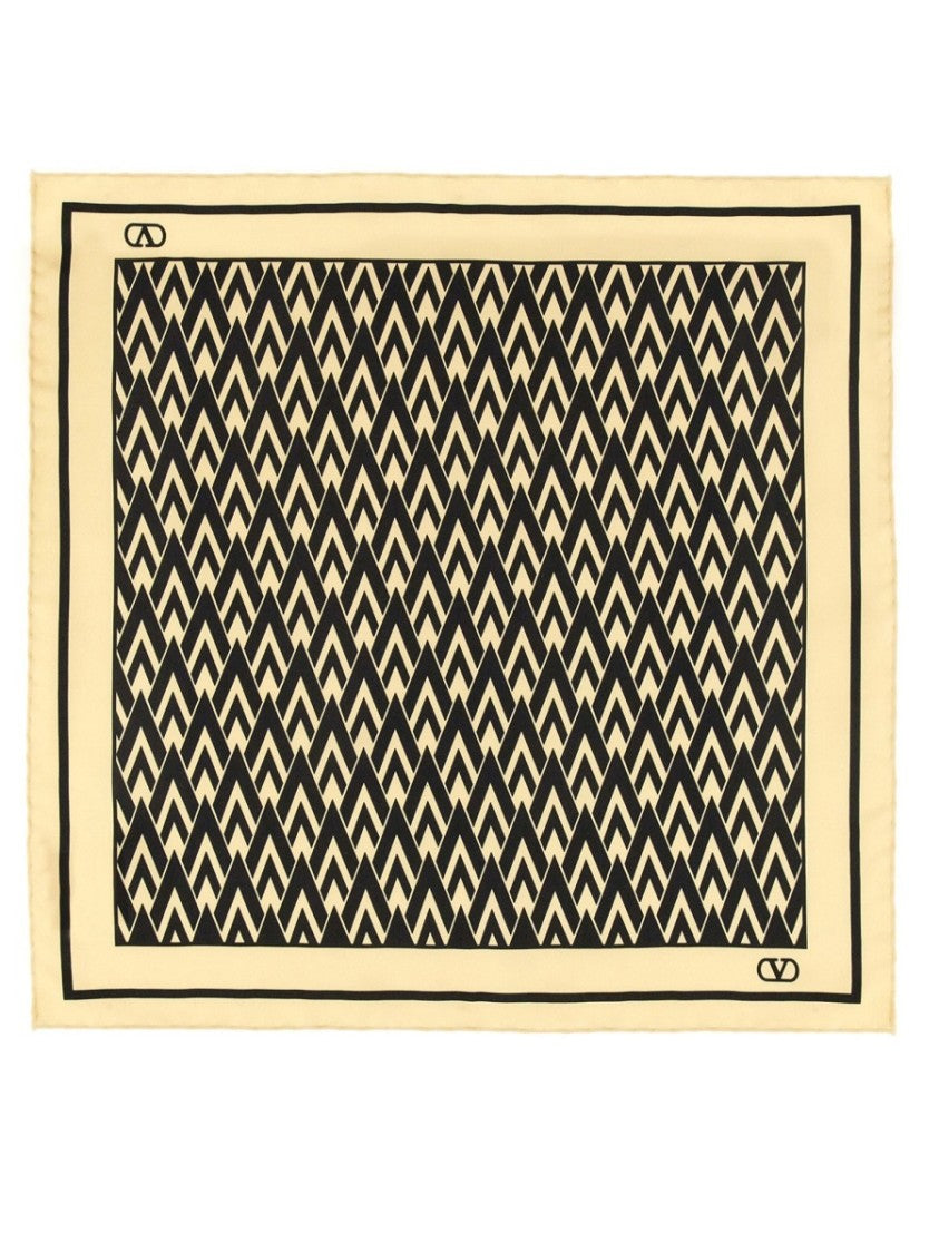 Valentino Garavani Silk Twill Scarf