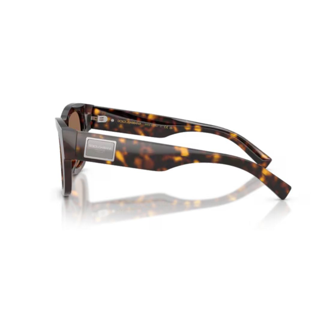 Dolce & Gabbana 0Dg4509 Rectangular Tortoiseshell Sunglasses