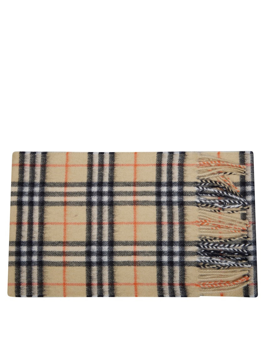 Burberry Vintage Check Vtg Chk Cash Cashmere Scarf
