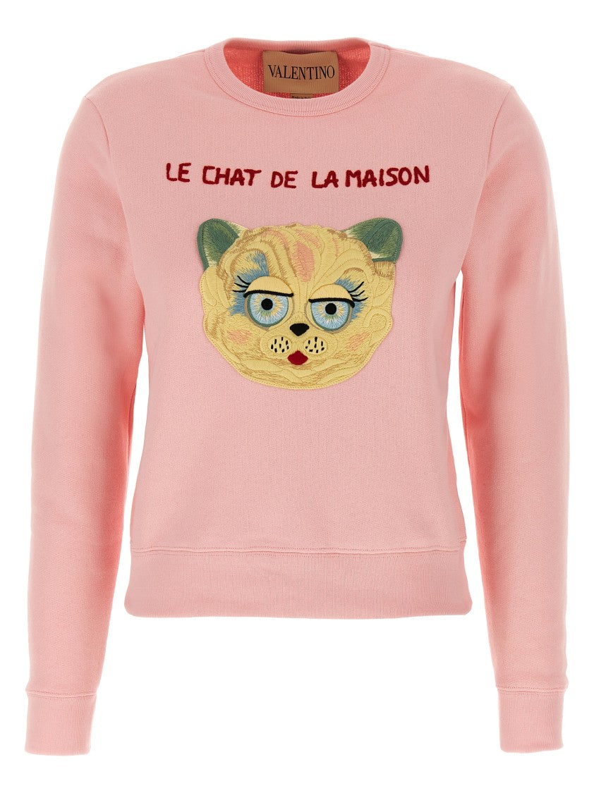 Valentino Garavani 'Le Chat De La Maison' Sweatshirt