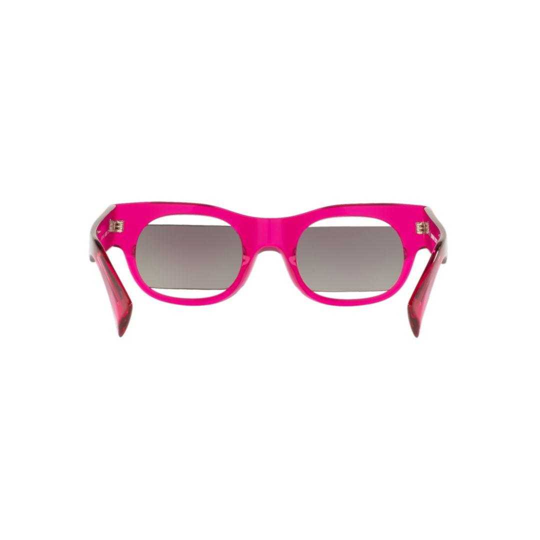 Alain Mikli 0A05059 Rectangular Frame Sunglasses In Translucent Pink Acetate