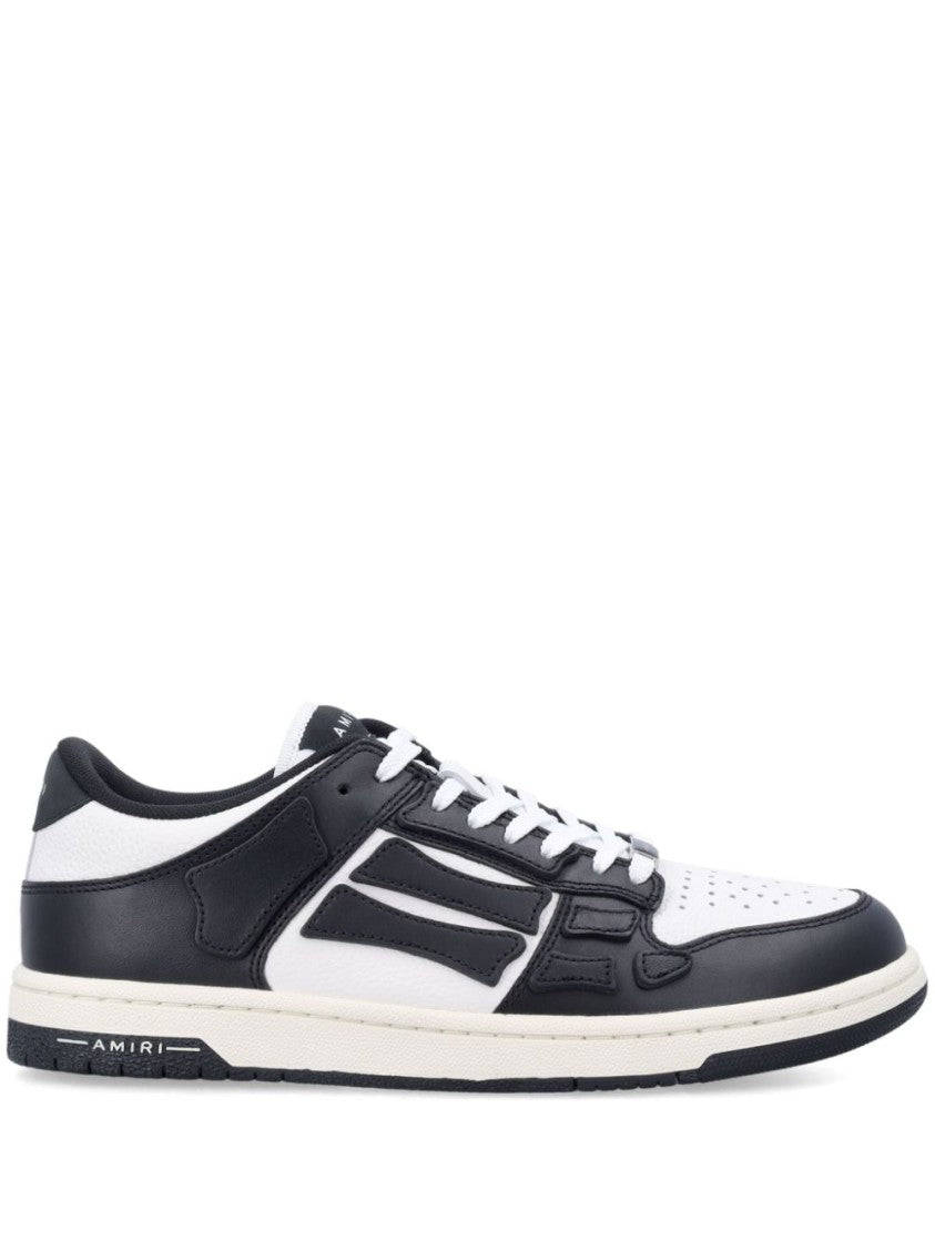 Amiri Leather Sneakers With Classic Lace-Up Design