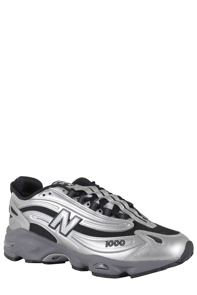 New Balance Low-Top Sneakers With Metallic Leather Accents
