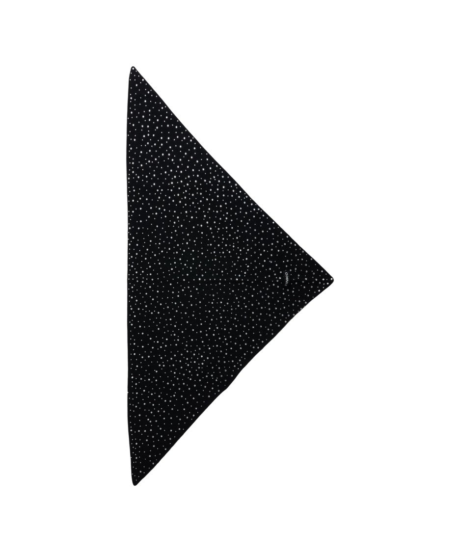 Pinko Switzerland' Rhinestone Scarf