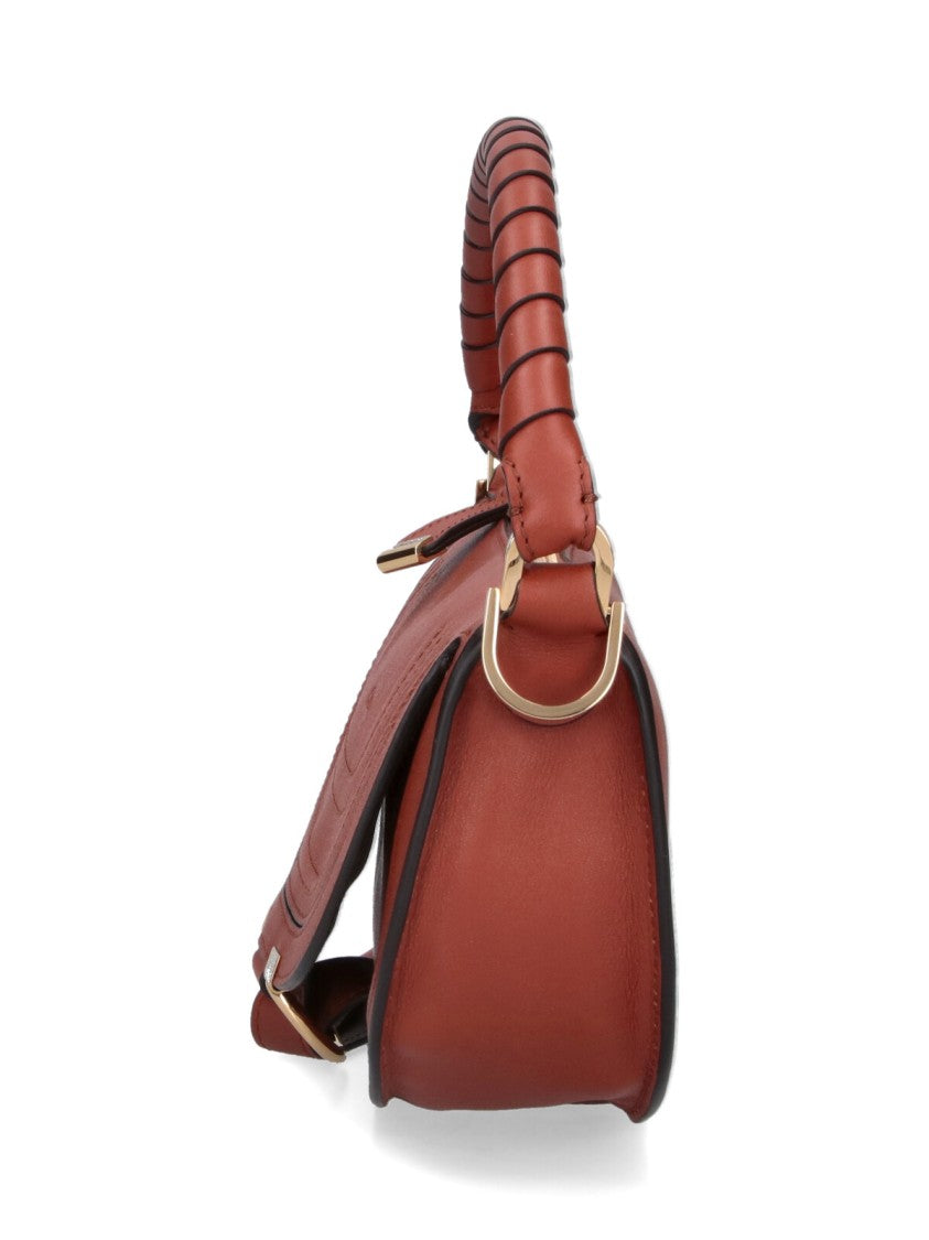 Chloé Crescent-Shaped Handbag With Curved Stitching