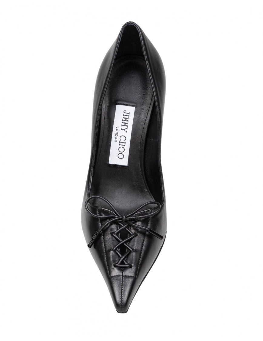 Jimmy Choo Scarlett 95 Pumps With Pointed Toe And Square Cut Design