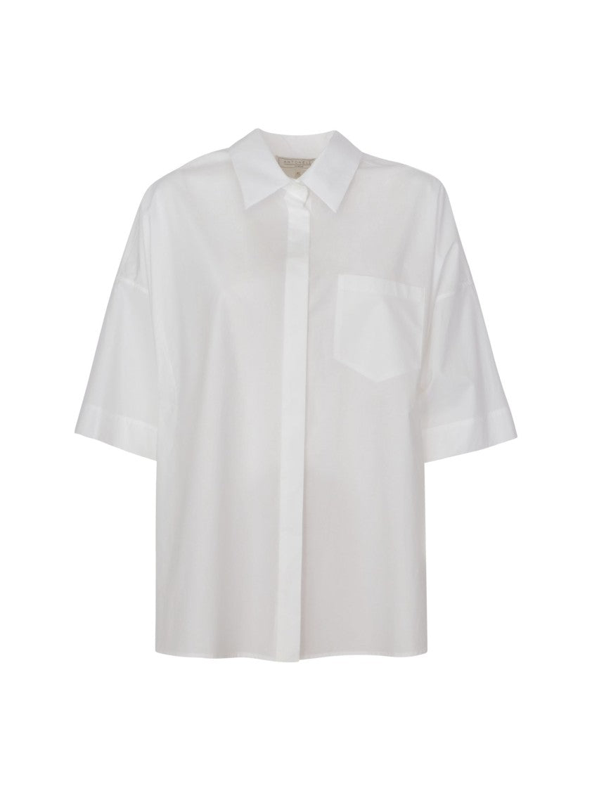 Antonelli White Cotton Klimt Shirt