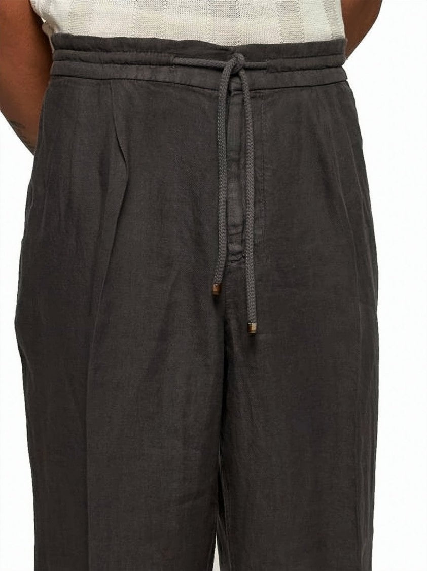 Brunello Cucinelli Relaxed Fit Jogger Pants With Drawstring Waistband