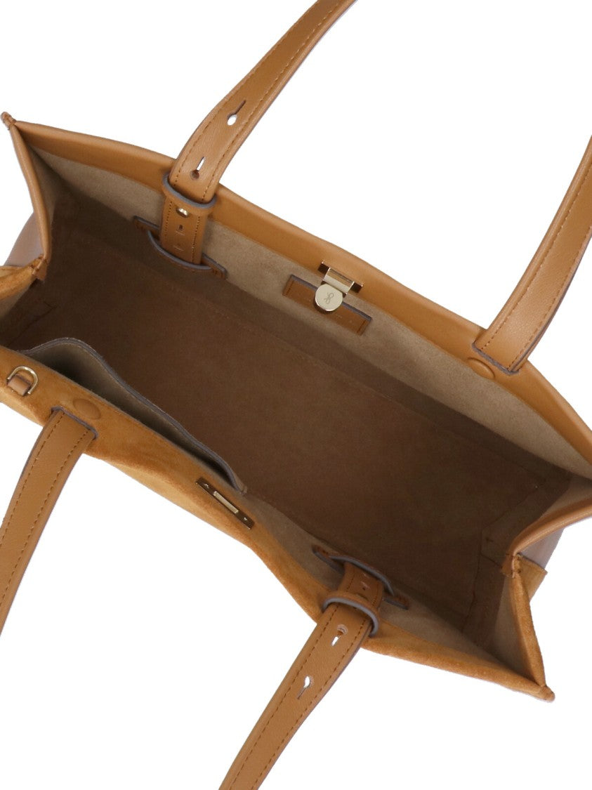 Anya Hindmarch "Mortimer" Small Tote Bag – Brown