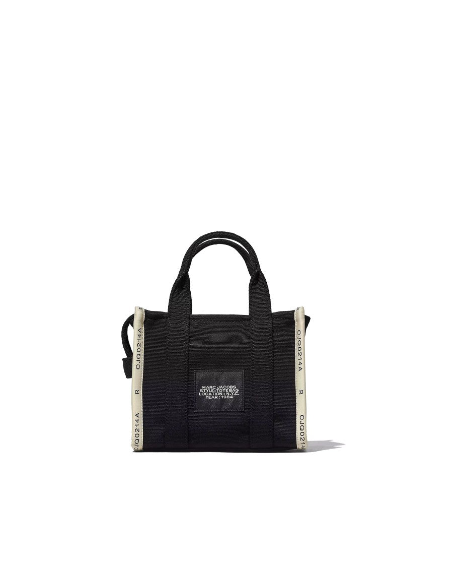 Marc Jacobs The Jacquard Small Black Tote Bag