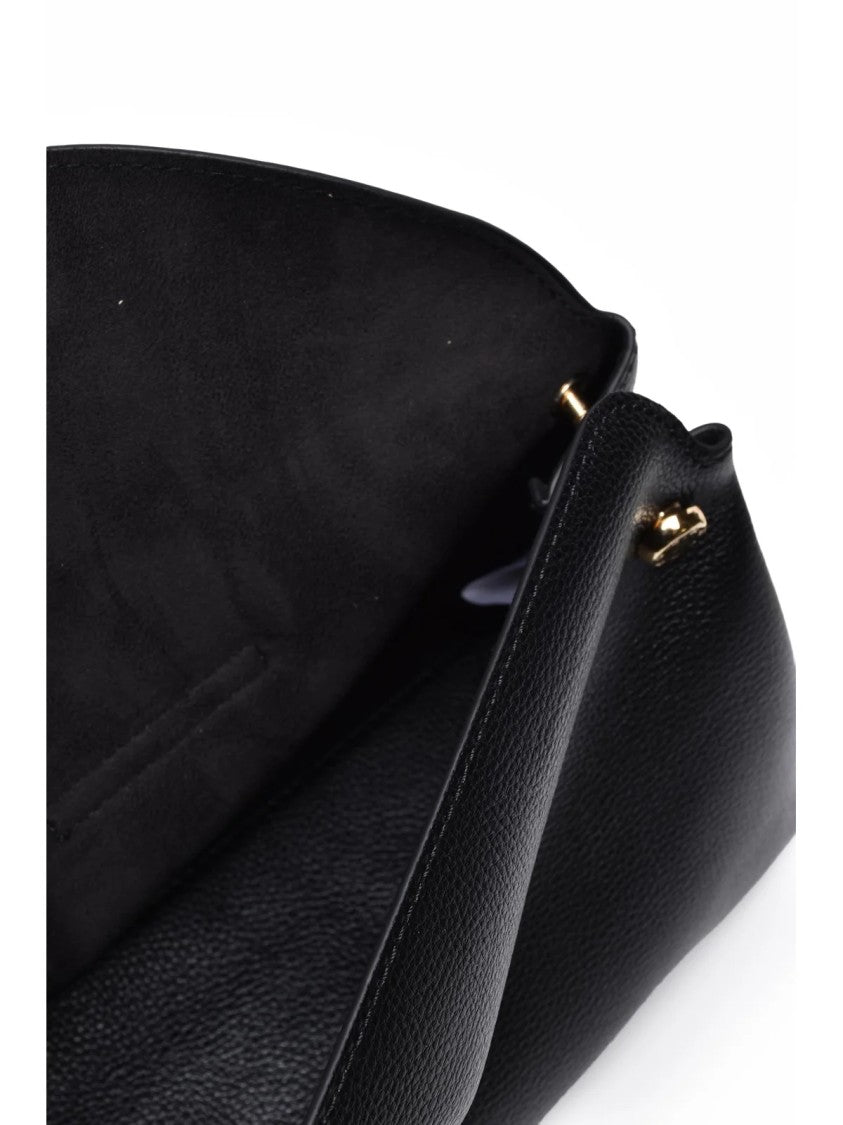 Ermanno Firenze Vally Magnetic Closure Shoulder Bag With Structured Silhouette