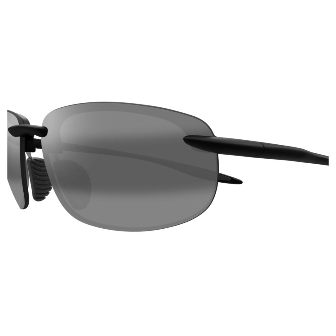 Maui Jim Hookipa Ultra Rimless Rectangular Sunglasses With Adjustable Nose Pads