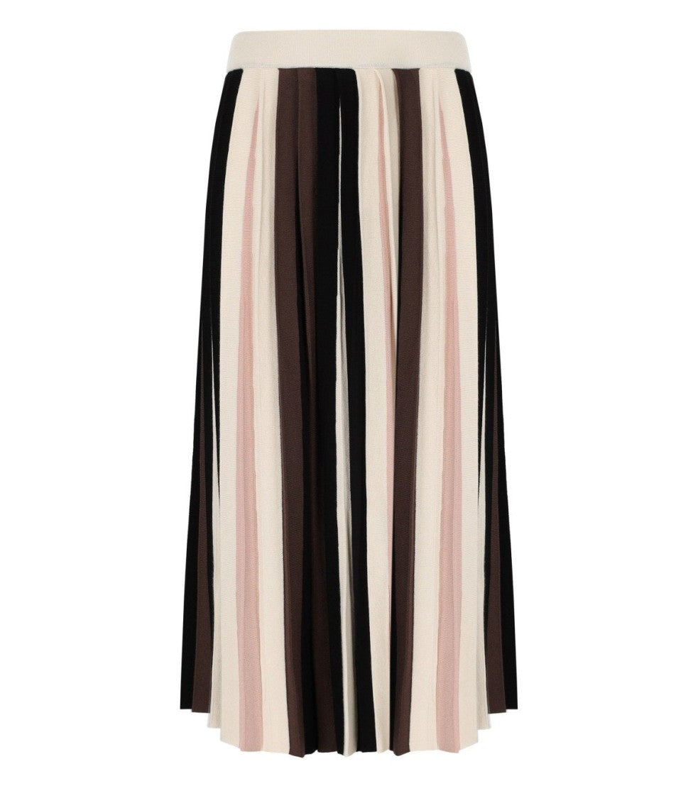 Max Mara Pleiadi Multicolored Knitted Skirt