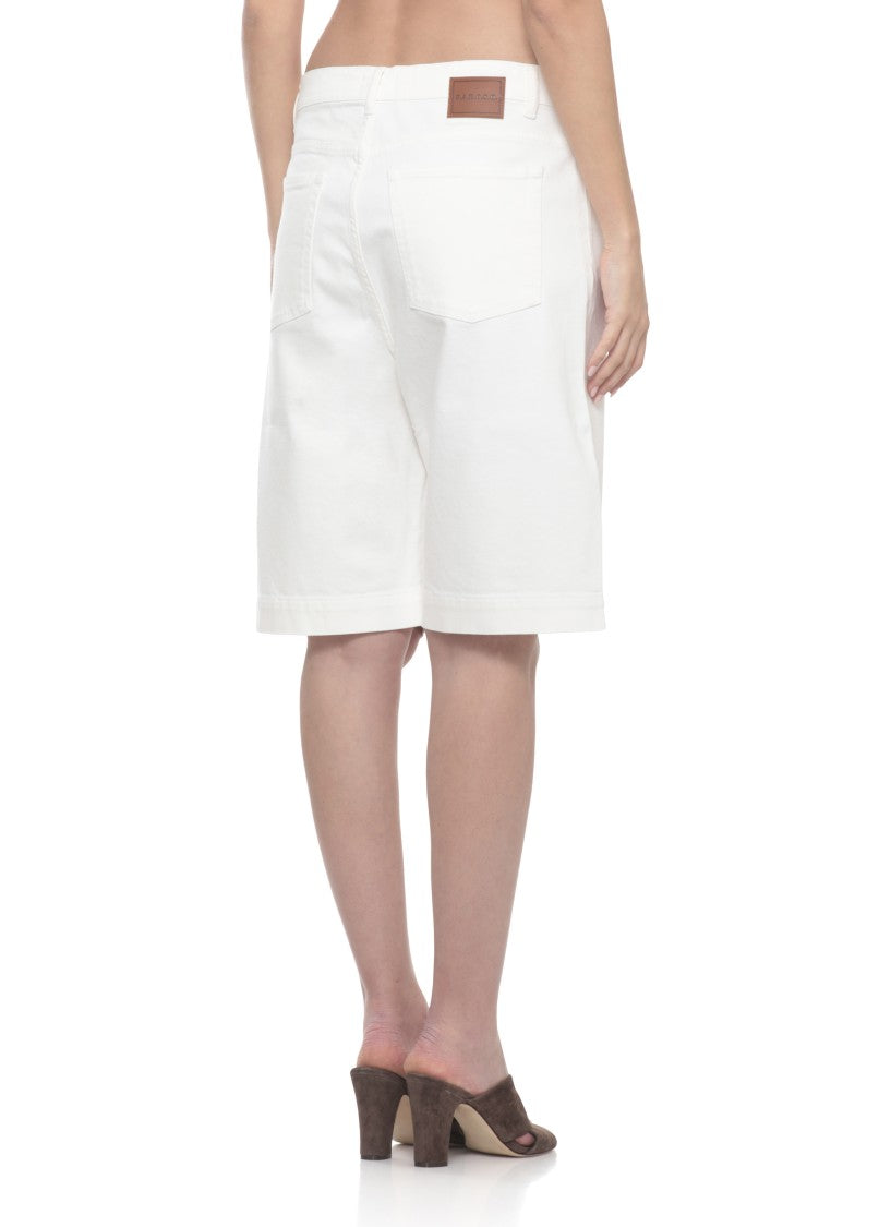 Parosh Cuoricini Five Pockets Shorts