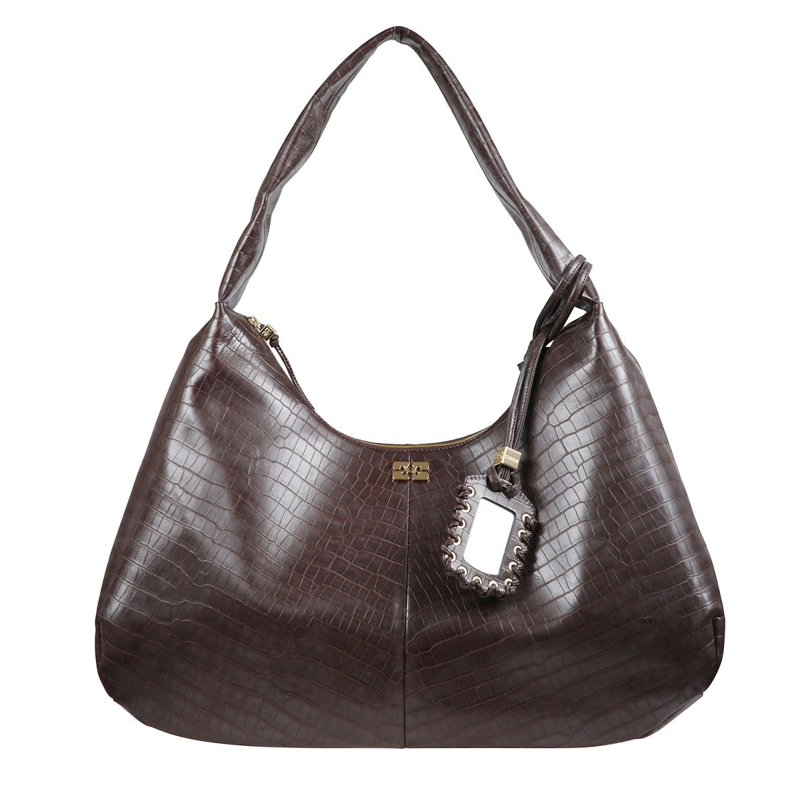 Ganni Extra Large Knot-Handle Bag