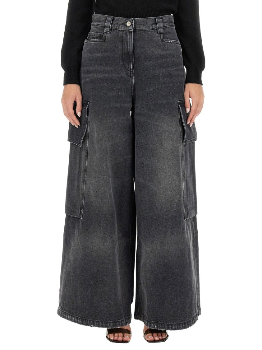 Palm Angels Wide Parachute Jeans